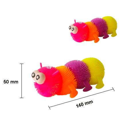 RAINBOW CATERPILLAR PUFFER