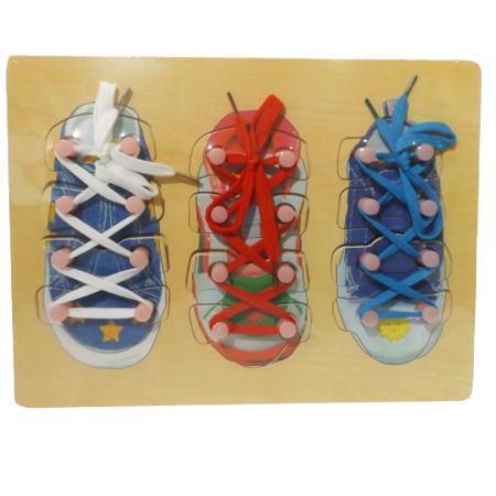 WOODEN PUZZLES - SHOES