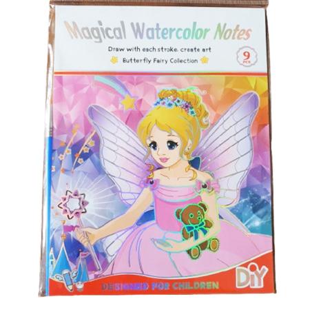 MAGICAL WATERCOLOR NOTES - Butterfly Fairy Collection