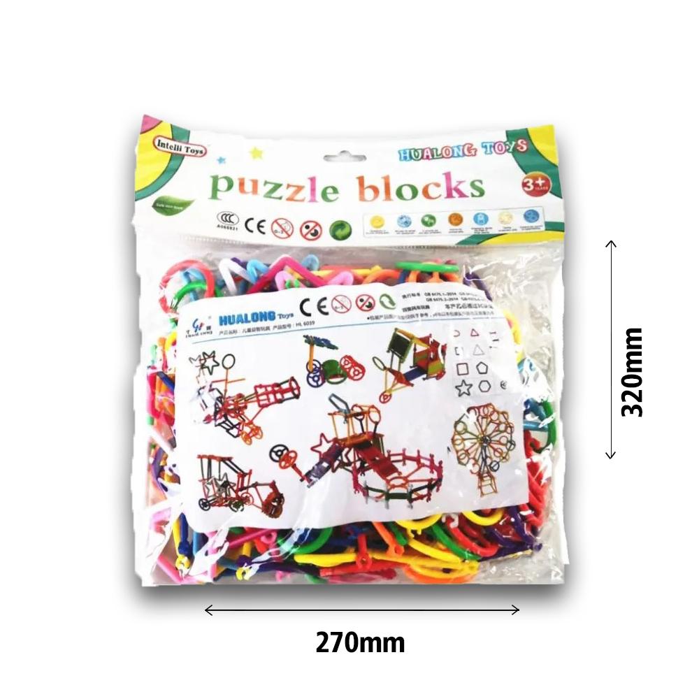 INTELLI TOYS PUZZLE BLOCKS (SHAPES)