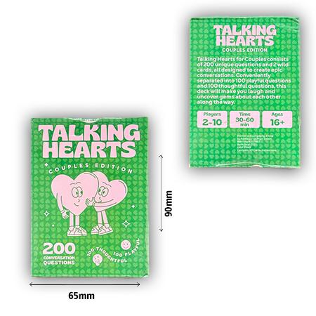 TALKING HEARTS COUPLES EDITION - 200 CONVERSATION QUESTIONS
