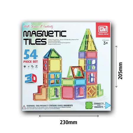 MAGNETIC TILES 42 PIECE SET