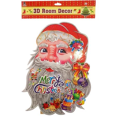 3D STICKER - ROOM DECOR - Santa