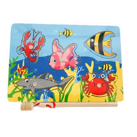 WOODEN PUZZLES - ANIMAL (SEA ANIMALS)