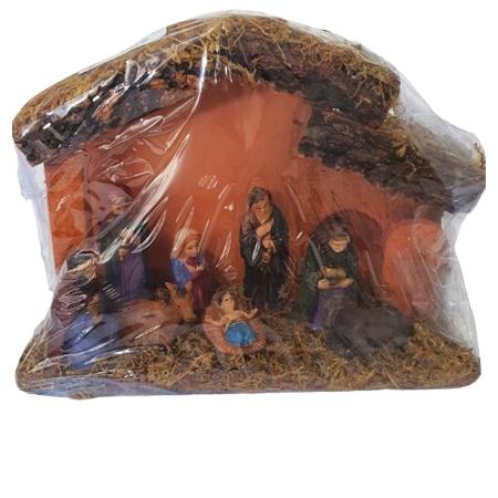 CHRISTMAS NATIVITY SET DECORATION - 20 X 7.5 X 15.5 cm