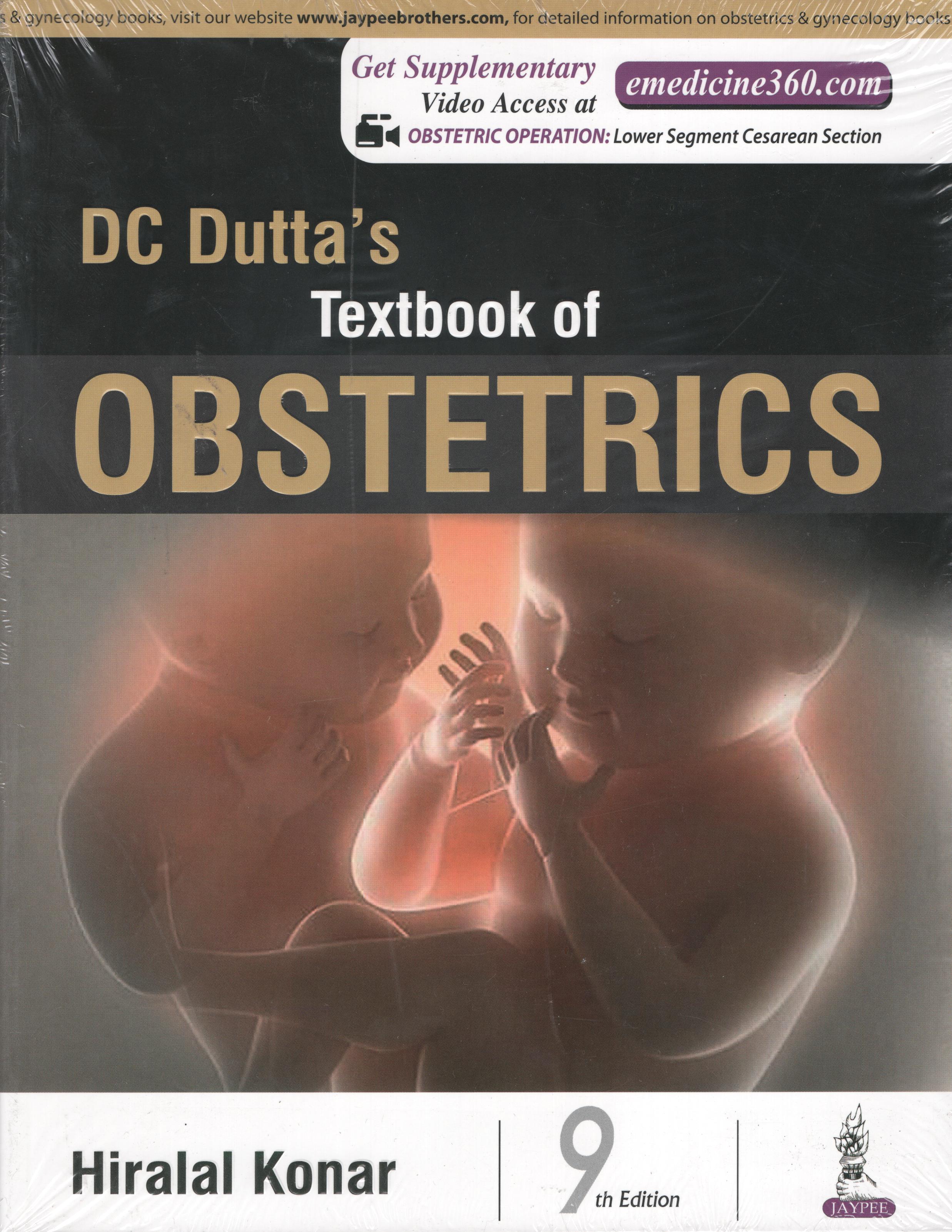 DC DUTTAS TEXTBOOK OF OBSTETRICS - JAYPEE