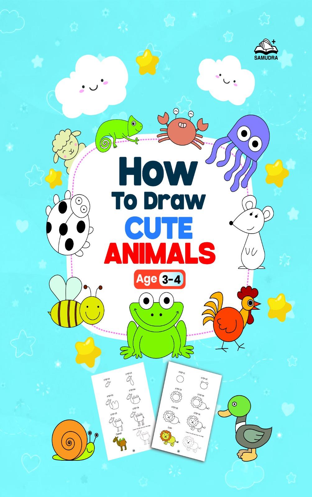 HOW TO DRAW CUTE ANIMALS