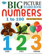 BIG PICTURE BOARD BOOK NUMBERS 1 TO 100