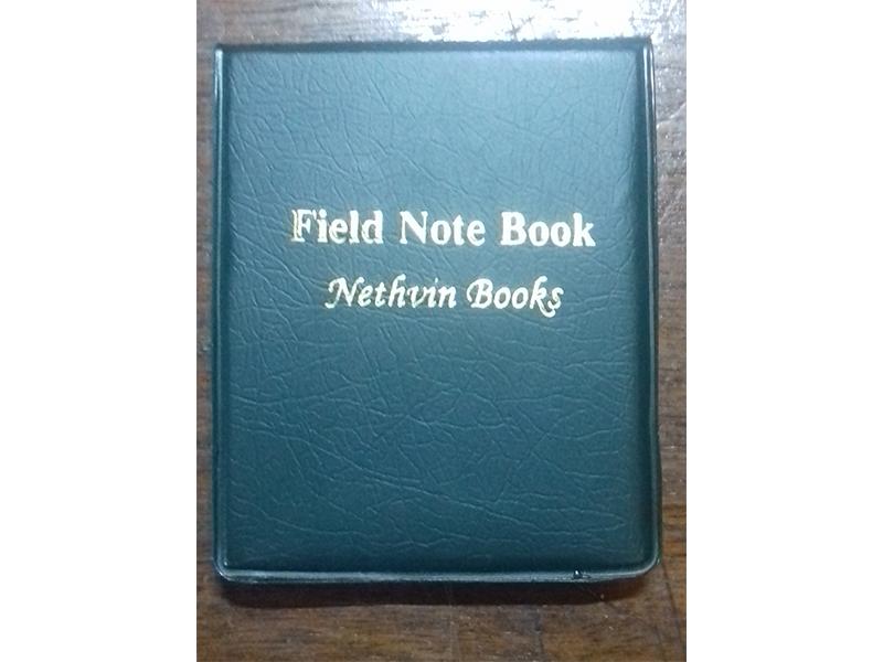FIELD NOTE BOOK - NETHVIN