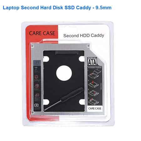 SATA Hard Drive Caddy 9.5mm Universal For CD/DVD-ROM