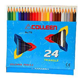 COLLEEN 24 TRIANGLE COLOURL PENCILS