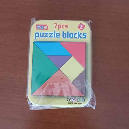 PUZZLE BLOCK 7PCS - 3+