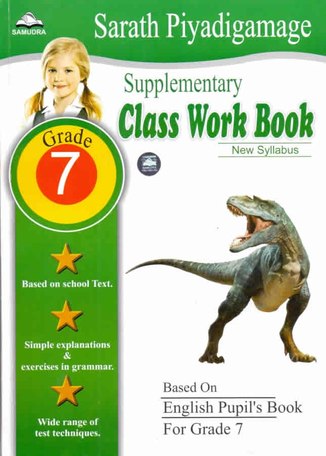 Grade 7 Supplymentary Class Work Book