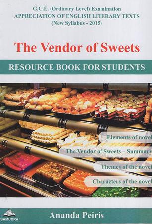 GCE O/L The Vendor Of Sweet - Ananda Peiris