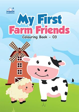MY FIRST FARM FRIENDS COLOURING BOOK - 3