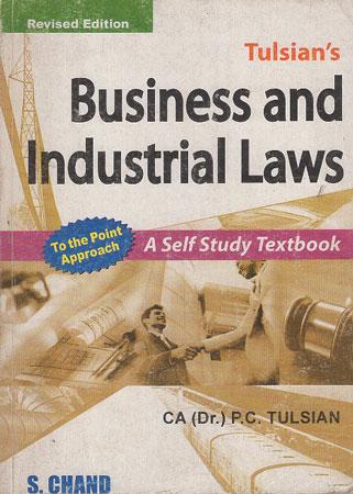 BUSINESS AND INDUSTRIAL LAWS