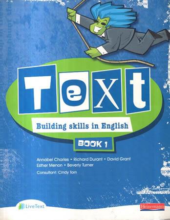 TEXT BUILDING SKILLS IN ENGLISH BOOK 1
