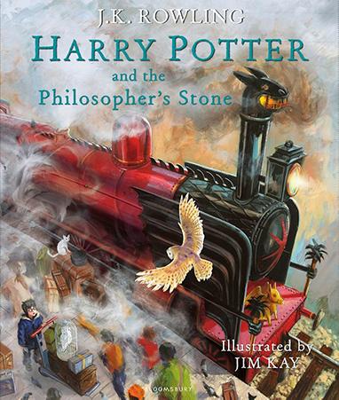 HARRY POTTER AND THE PHILOSOPHERS STONE ILLUSTRATED EDITION