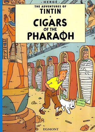 THE ADVENTURES OF TIN TIN SERIES - CIGARS OF THE PHARAOH