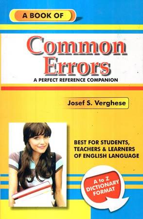 A BOOK OF COMMON ERRORS
