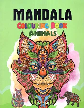 MANDALA COLOURING BOOK FOR ADULTS - ANIMALS