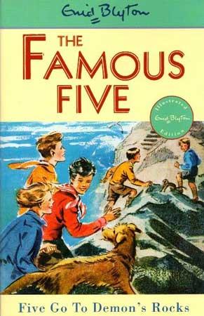 THE FAMOUS FIVE - FIVE GO TO DEMONS ROCKS