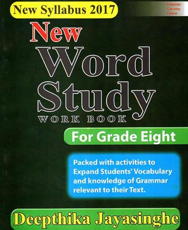 NEW WORD STUDIES WORKBOOK GRADE 8