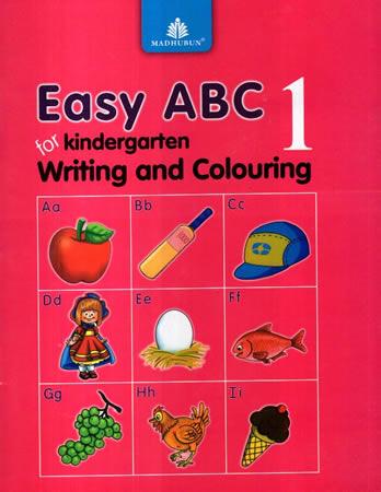 EASY ABC 1 FOR KG WRITING AND COLOURING
