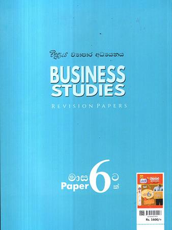 USAS PELA WIYAPARA ADYANAYA -  BUSINESS STUDIES MASA 6 TA PAPER 6 K