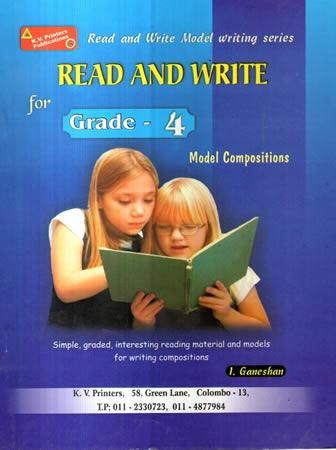 READ AND WRITE FOR GRADE 4 - MODEL COM