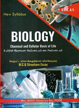BIOLOGY - CHEMICAL AND CELLUAR BASIC OF LIFE A/L
