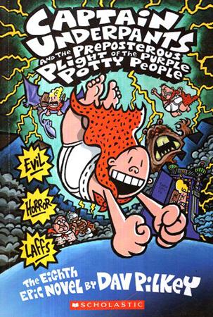 CAPTAIN UNDERPANTS AND THE PREPOSTEROUS PLIGHT OF THE PURPLE