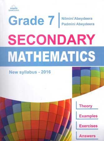 GRADE 7 SECONDARY MATHEMATICS
