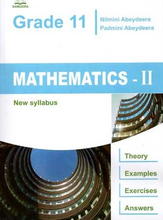 GRADE 11 MATHEMATICS PART - 2