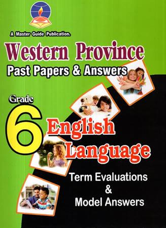 GRADE WESTERN PROVINCE ENGLISH LANGUAGE